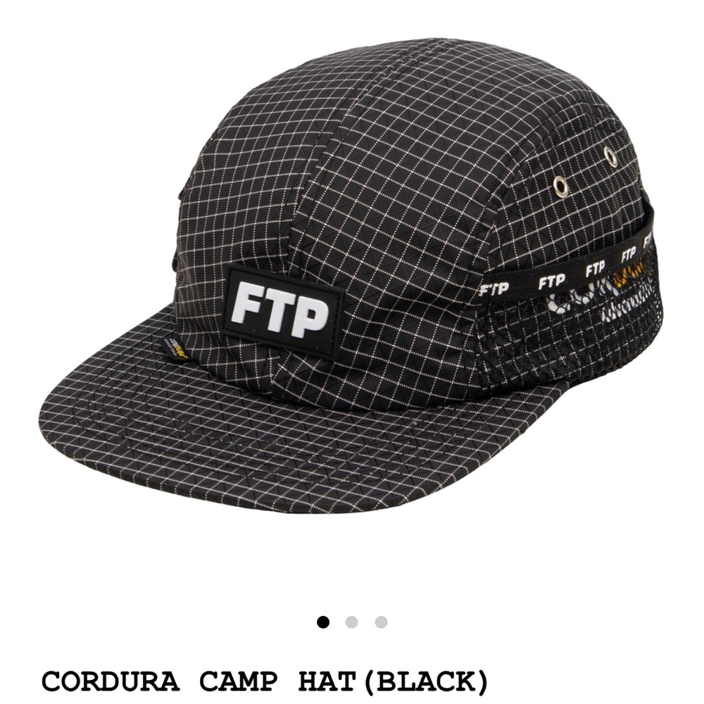 FTP Black Cordura Camp Hat